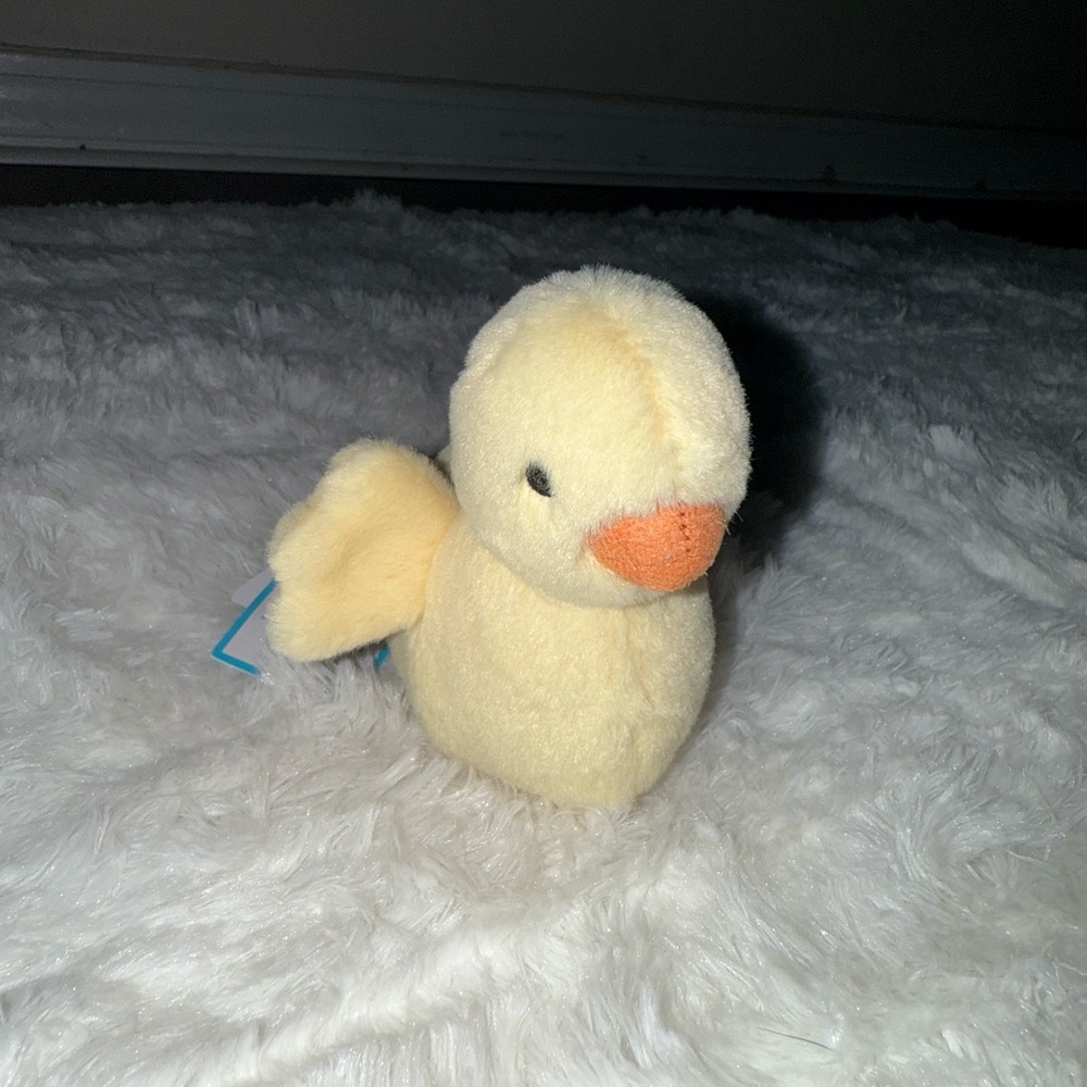 Jellycat fluffy duck